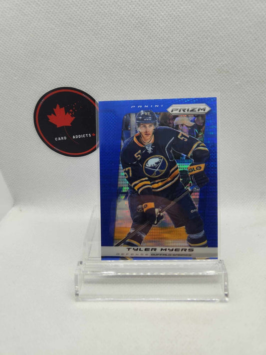 2013-14 PANINI PRIZM BLUE PULSAR TYLER MYERS #13