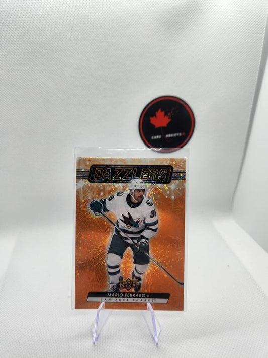 Mario FERRARO 2023-24 Upper Deck Series 1 Dazzlers Orange #DZ-24