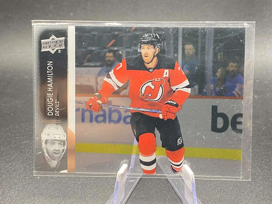 2021-22 Upper Deck Extended Series Clear Cut Dougie Hamilton #593