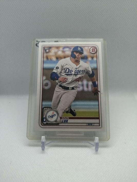 2020 Bowman RC #71 Gavin Lux Rookie Los Angeles Dodgers