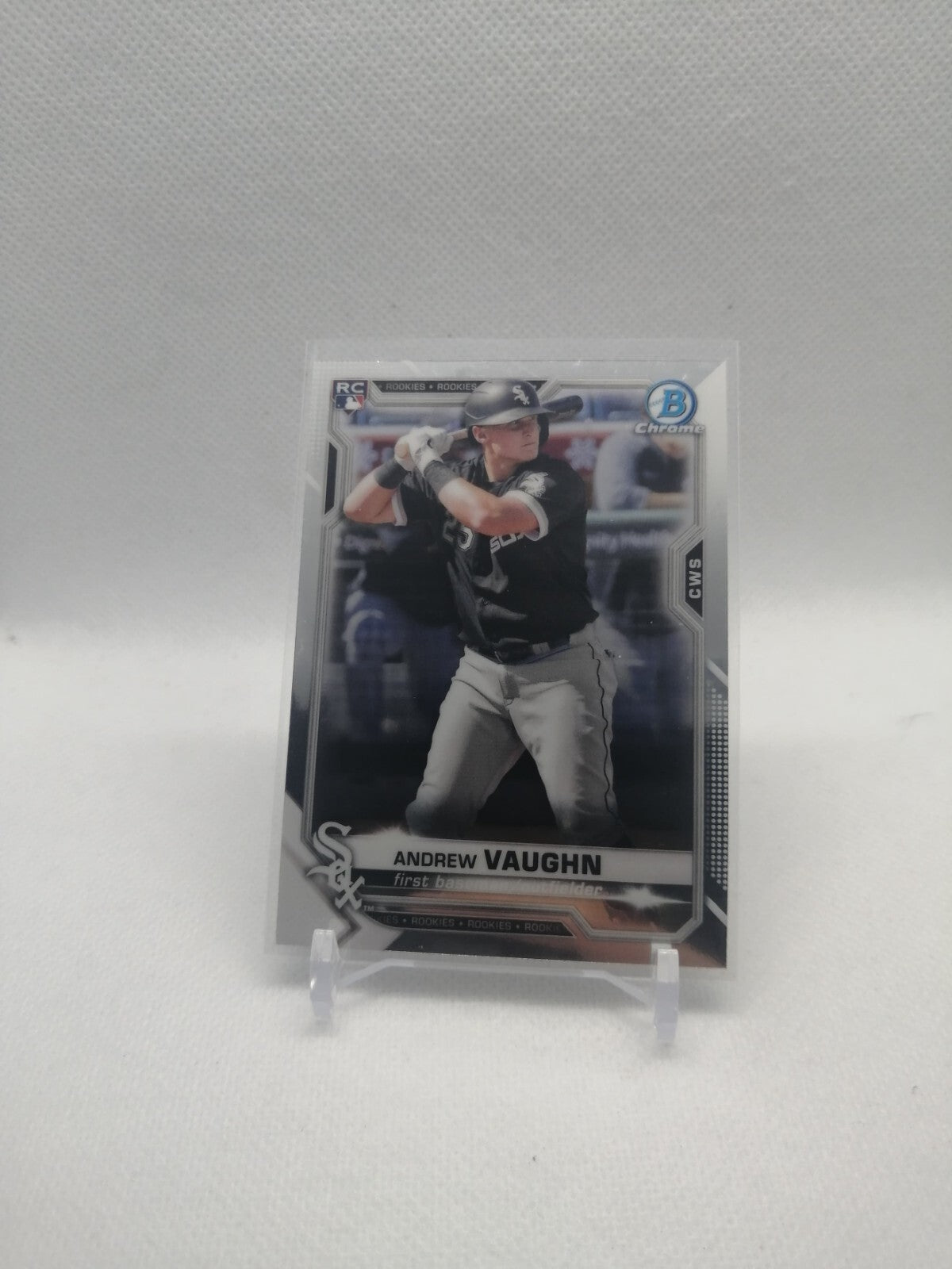 ANDREW VAUGHN : MLB - 2021 - BOWMAN CHROME ROOKIE - CARD No # 5