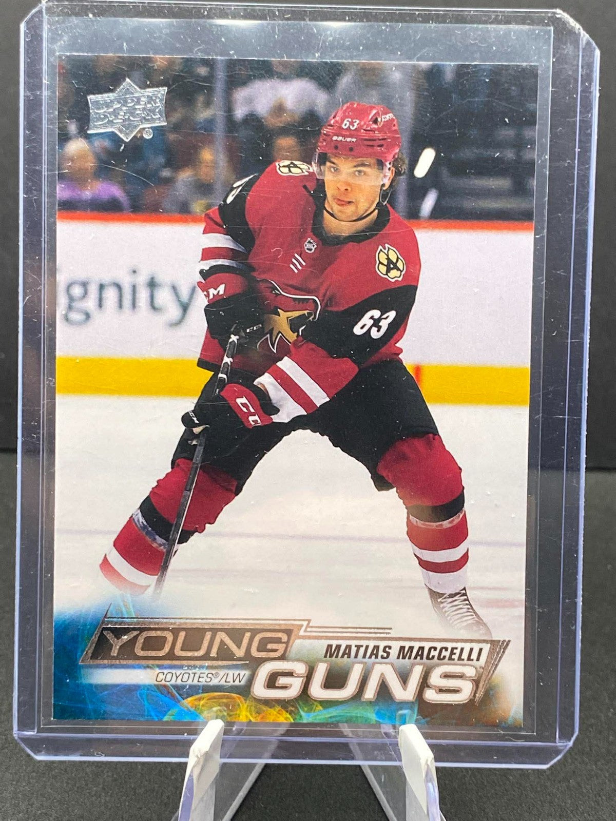 Matias Maccelli 2022-23 Upper Deck Series 1 Young Guns Rookie YG RC #216