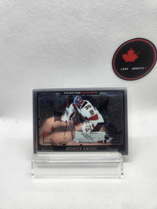 21/22 OPC PLATINUM SPENCER KNIGHT PHOTO DRIVEN RC ROOKIE INSERT Panthers