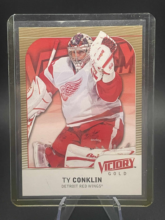 2009-10 Upper Deck Victory Ty Conklin Gold  REF I