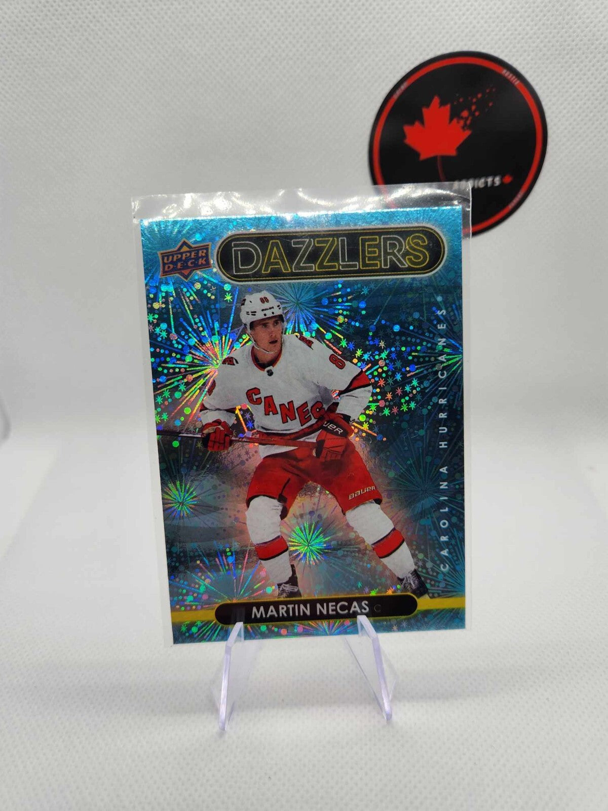 2023-24 Upper Deck Series 1 Dazzlers Blue #DZ-44 Martin Necas