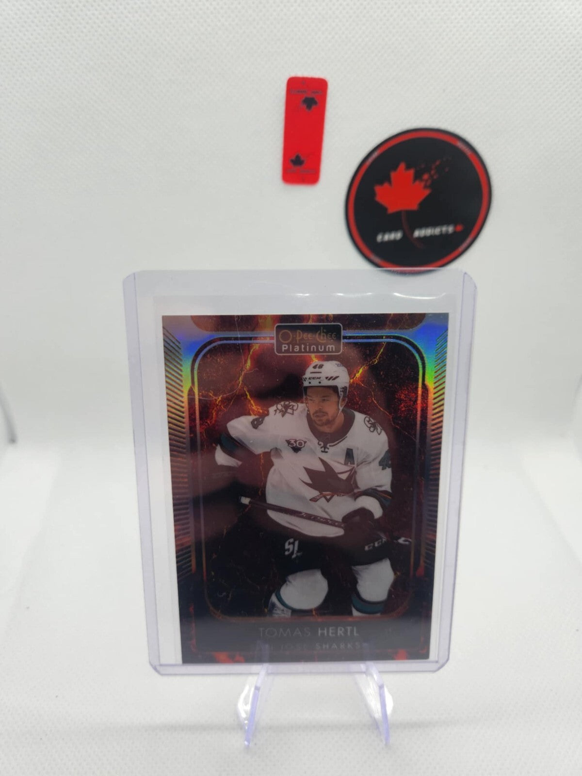 21/22 OPC PLATINUM HOT MAGMA #26 TOMAS HERTL (/499)