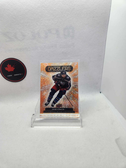 2022-23 Upper Deck Series 1 One Jakub Voracek Orange Dazzlers #DZ-7
