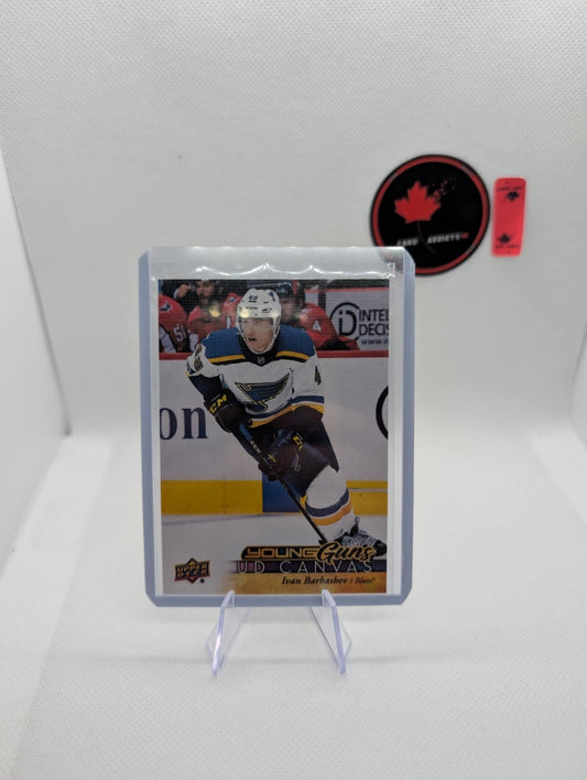 2017-18 Upper Deck UD Canvas Young Guns Ivan Barbashev #C106 Rookie RC
