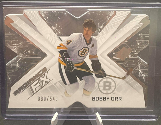 2022-23 Upper Deck SPX Radiance FX Bobby Orr #RFX-10 /549- Boston Bruins