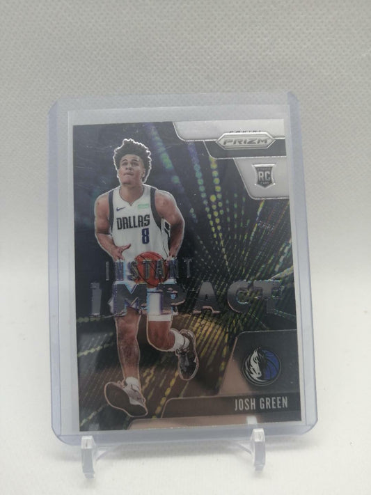2020-21 Panini Prizm Basketball Josh Green Instant Impact Rookie RC #14 Dallas