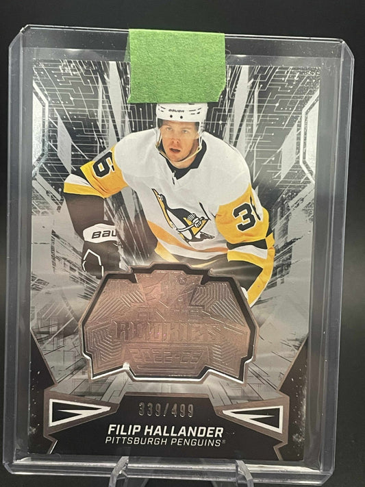 22-23 SPX - Philip Hallander Finite Rookies /499- Pittsburgh Penguins