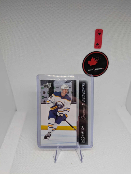 2021-22 Upper Deck Young Guns French #248 Jacob Bryson RC - JEUNES LOUPS