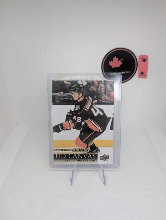 2018-19 Upper Deck Young Guns UD Canvas Isac Lundestrom Rookie #C216