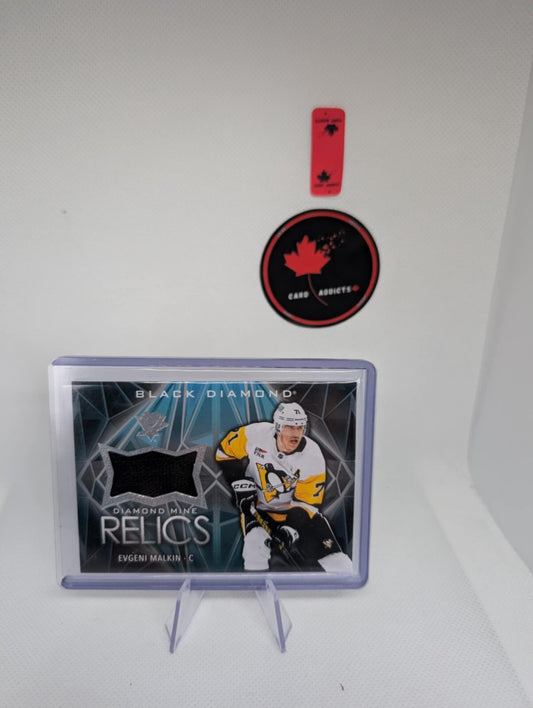 Evgeni Malkin #DMR-EM Diamond Mine Relics Pittsburgh Penguins 2024-25