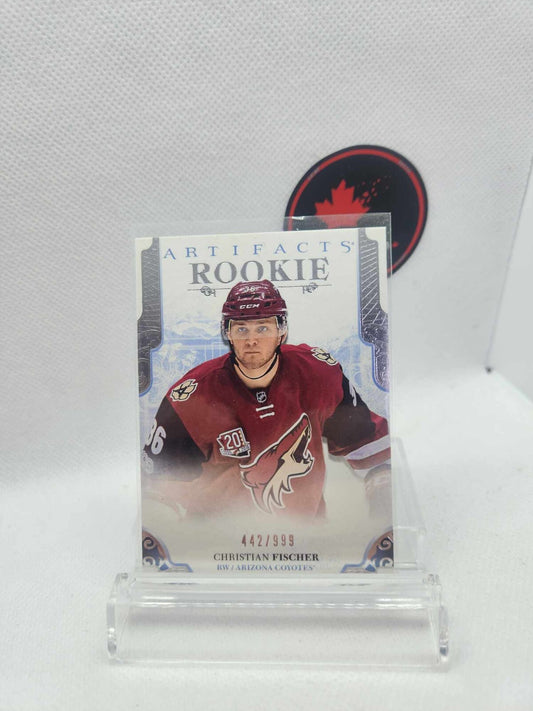 2017/18 Artifacts Rookie Christian Fischer /999 Coyotes