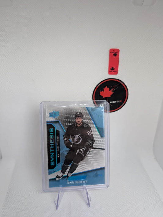 2019-20 Upper Deck Engrained Nikita Kucherov Synthesis Blue # /50