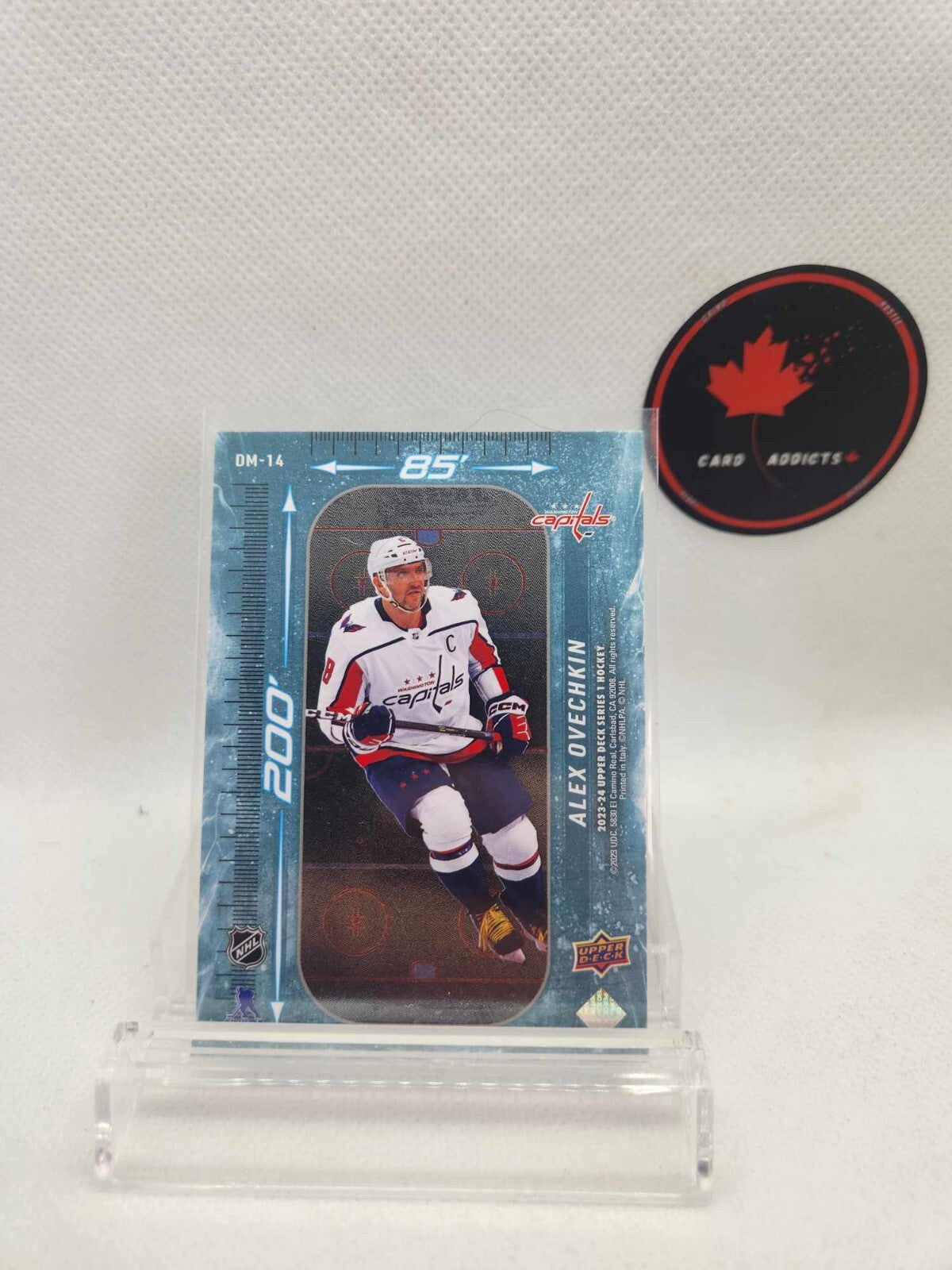 Alex Ovechkin 2023-24 UD 200' x 85' Insert # DM-14 Mint *33