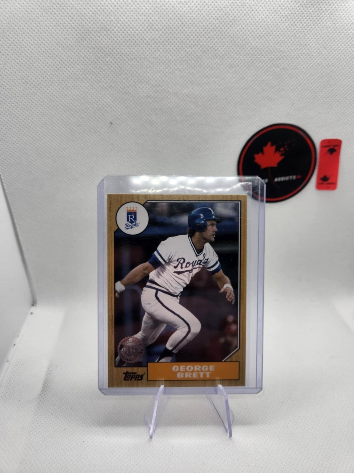 2022 George Brett Topps Series 1 1987 Baseball 35th Anniversary #T87-68 MINT