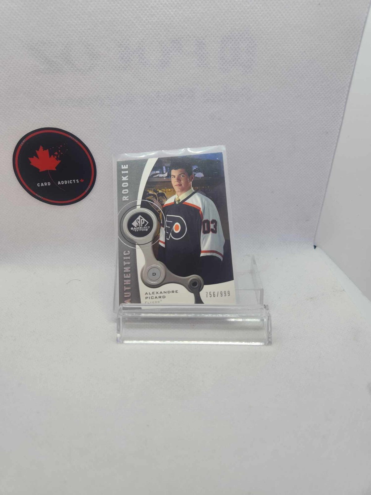 2005-06 SP Game Used - ALEXANDRE PICARD #228 Philadelphia Flyers Rookie RC #/999