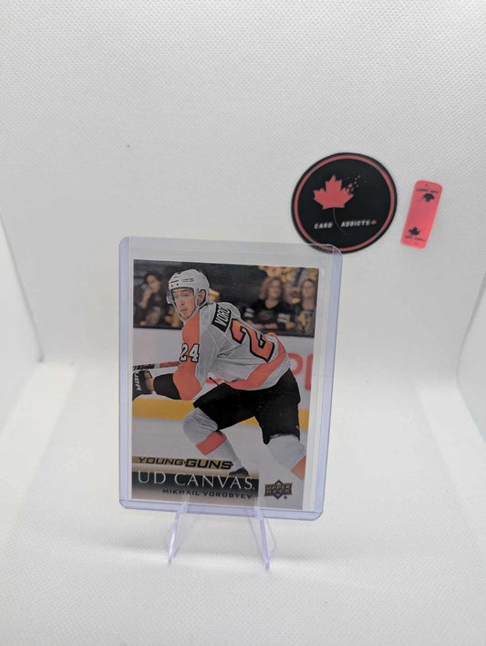 Mikhail Vorobyev Young Guns Rookie 2018-19 Upper Deck UD Canvas Card #C105