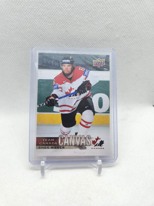 2017-18 Upper Deck Team Canada Canvas #14 Shea Weber