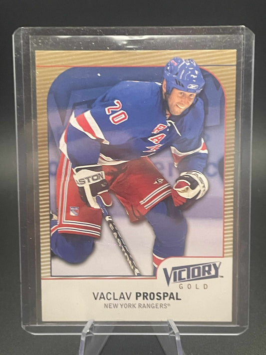 2009-10 Upper Deck Victory Gold Vaclav Prospal New York Rangers #283 REF I