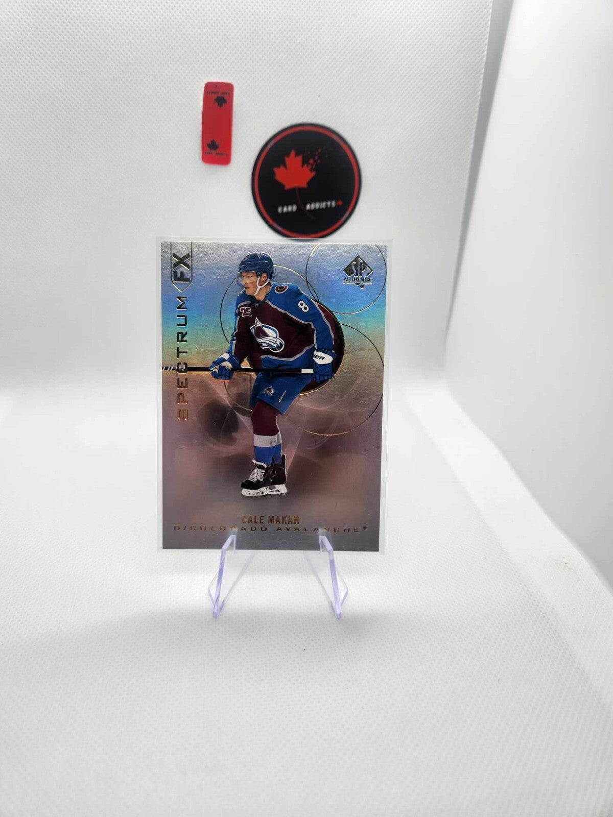 2020-21 SP Authentic Cale Makar Spectrum FX # S-17