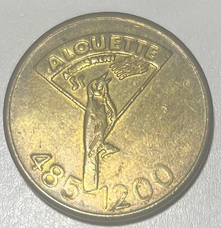 ALOUETTE 485-1200 TOKEN! REF I