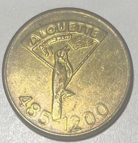 ALOUETTE 485-1200 TOKEN! REF I