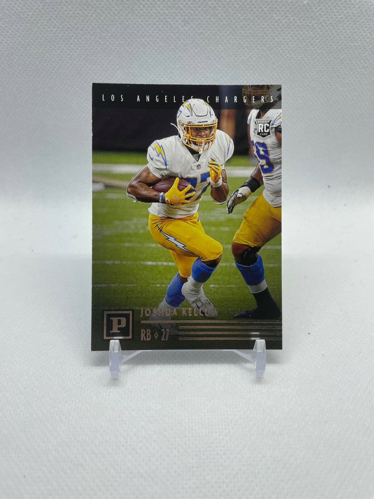 2020 Panini Chronicles Football JOSHUA KELLEY Rookie RC Chargers PA-30 FCFB2