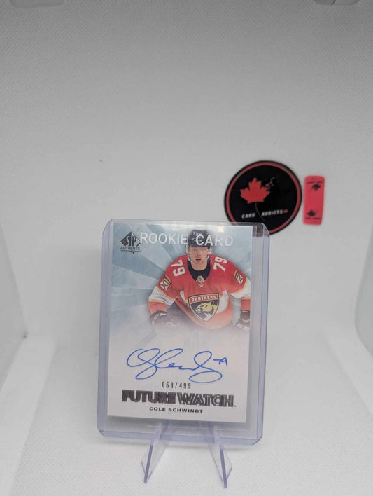 2021-22 SP Authentic Cole Schwindt Future Watch Retro Auto RC