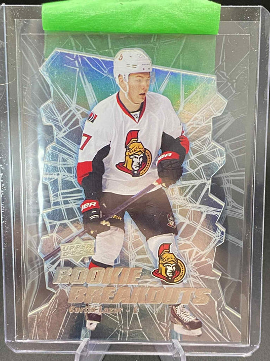 2014-2015 upper deck series 2 Rookie Breakouts Curtis Lazar  /100