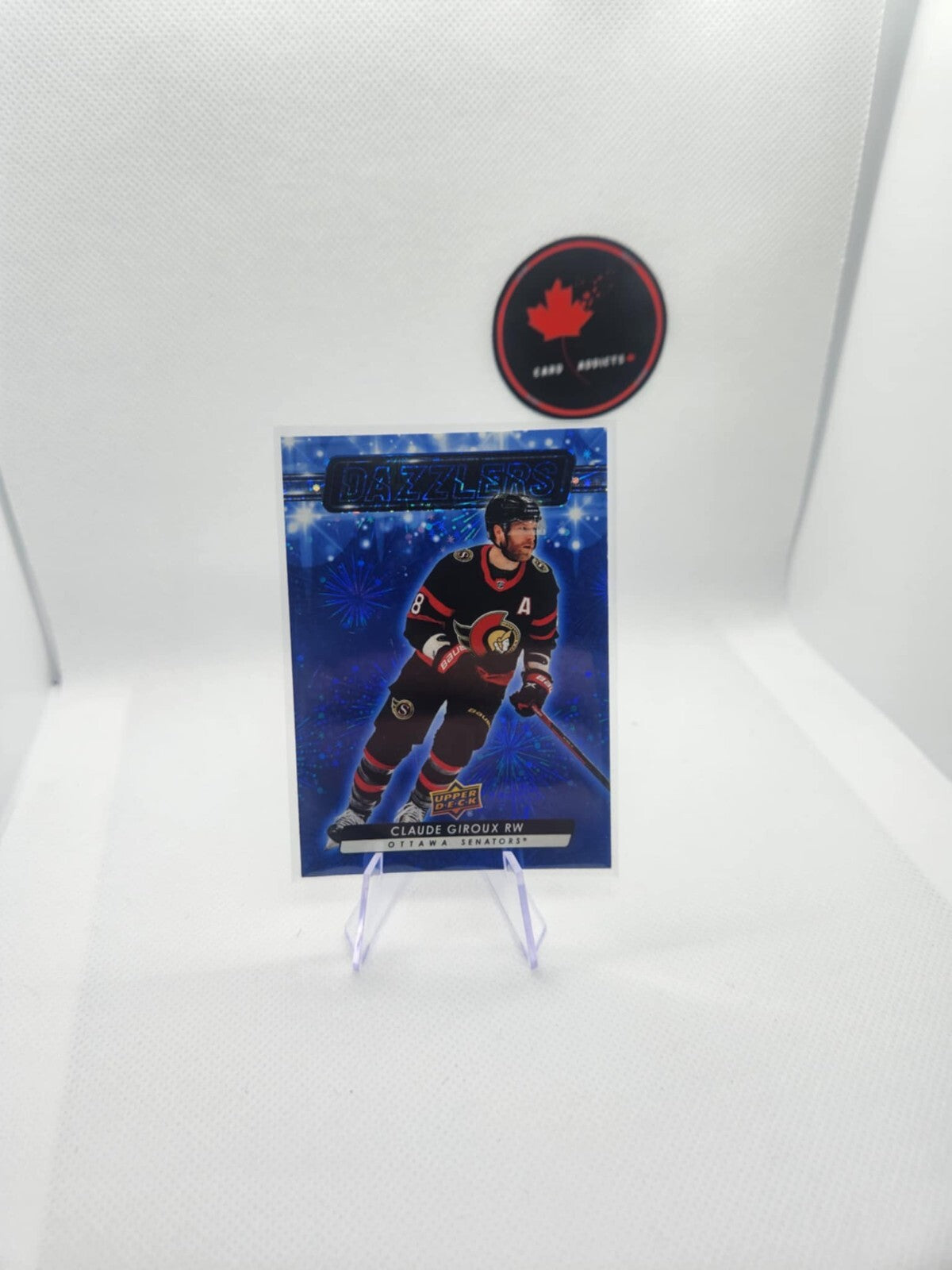 2023-24 Upper Deck Dazzlers Blue #DZ96 Claude Giroux - NHL Hockey Card