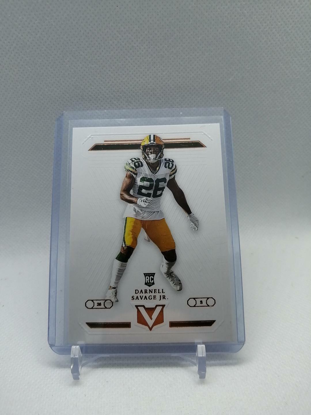 2019 PANINI CHRONICLES DARNELL SAVAGE JR. VERTEX ROOKIE #V-15 PACKERS