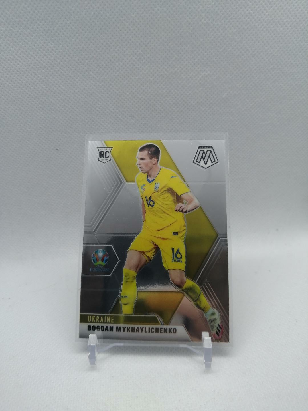2021 Panini Mosaic UEFA Euro 2020 #188 Bogdan Mykhaylichenko RC Ukraine Soccer