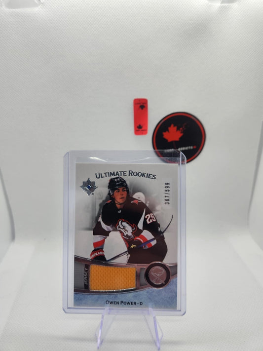 2022-23 Ultimate Collection Jerseys #190 Owen Power Jersey /599 Rookie