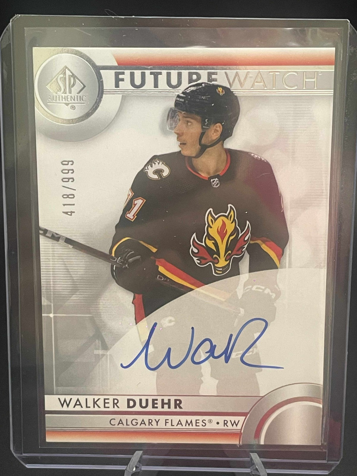 2023-24 Sp Authentic Future Watch Auto /999 Walker Duehr