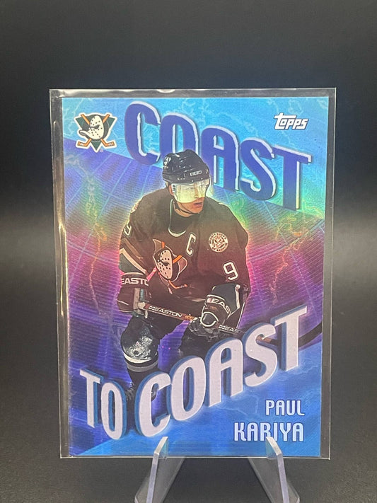 2002-03 Topps Coast to Coast Paul Kariya Anaheim Mighty Ducks
