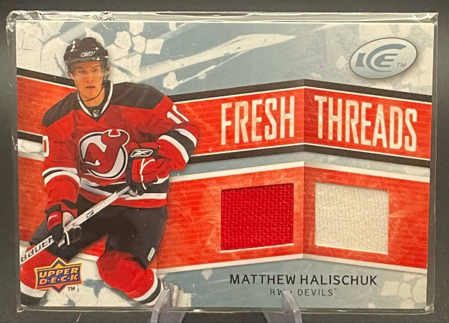 2008-09 Upper Deck Ice Fresh Threads Parallel #FTMH Matt Halischuk