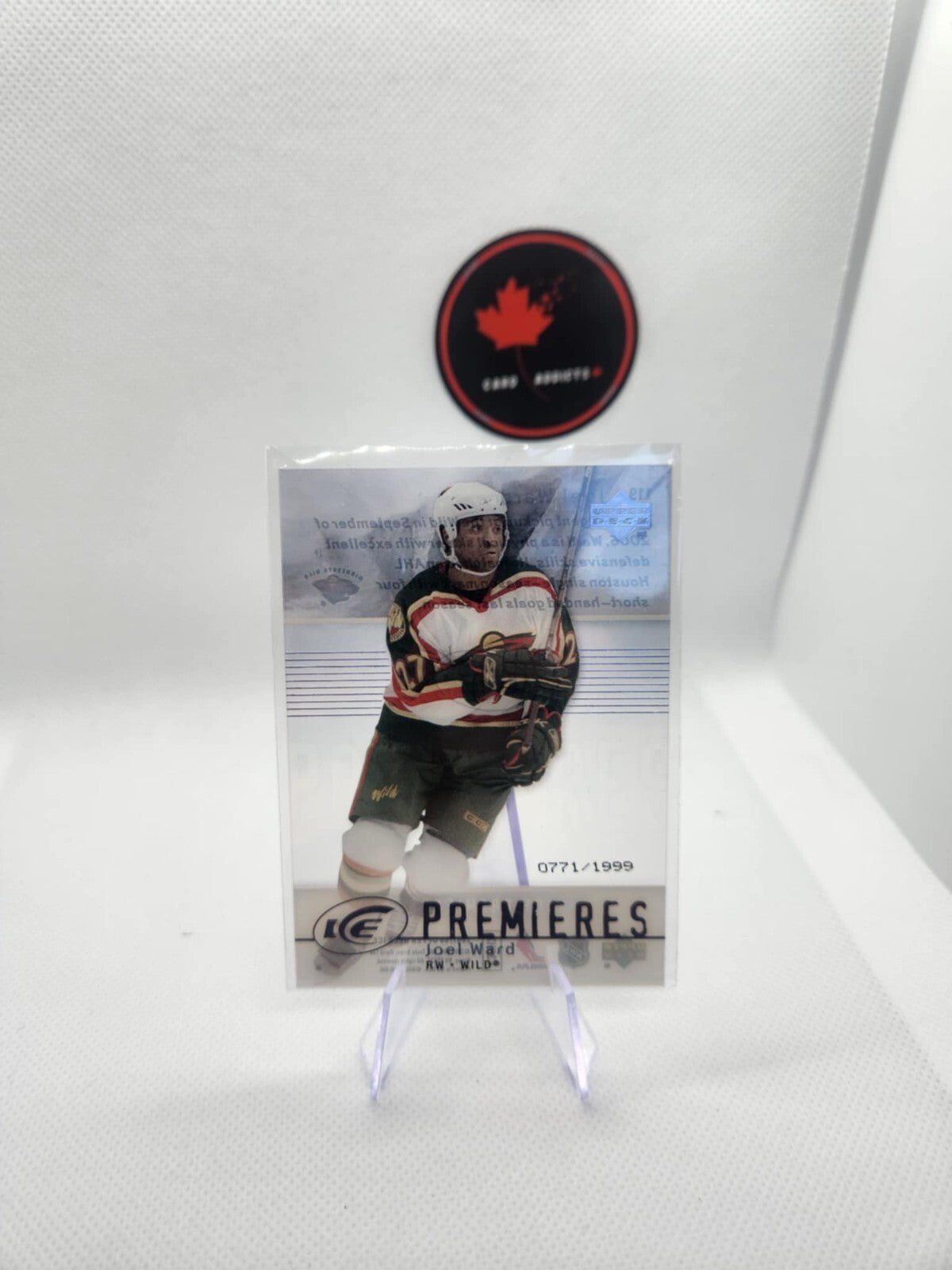 2007-08 Upper Deck ICE Premieres #119 Joel Ward /1999