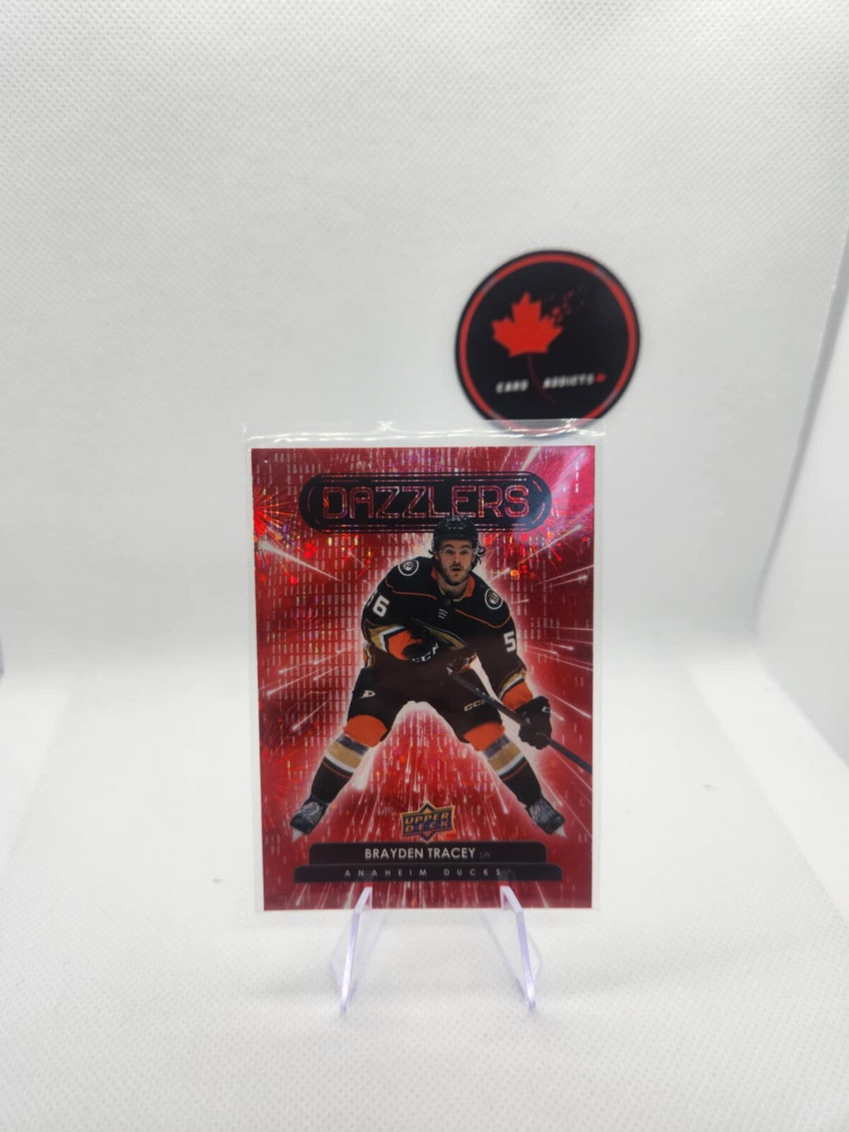 2022-23 Upper Deck Dazzlers Red #DZ-97 Brayden Tracey