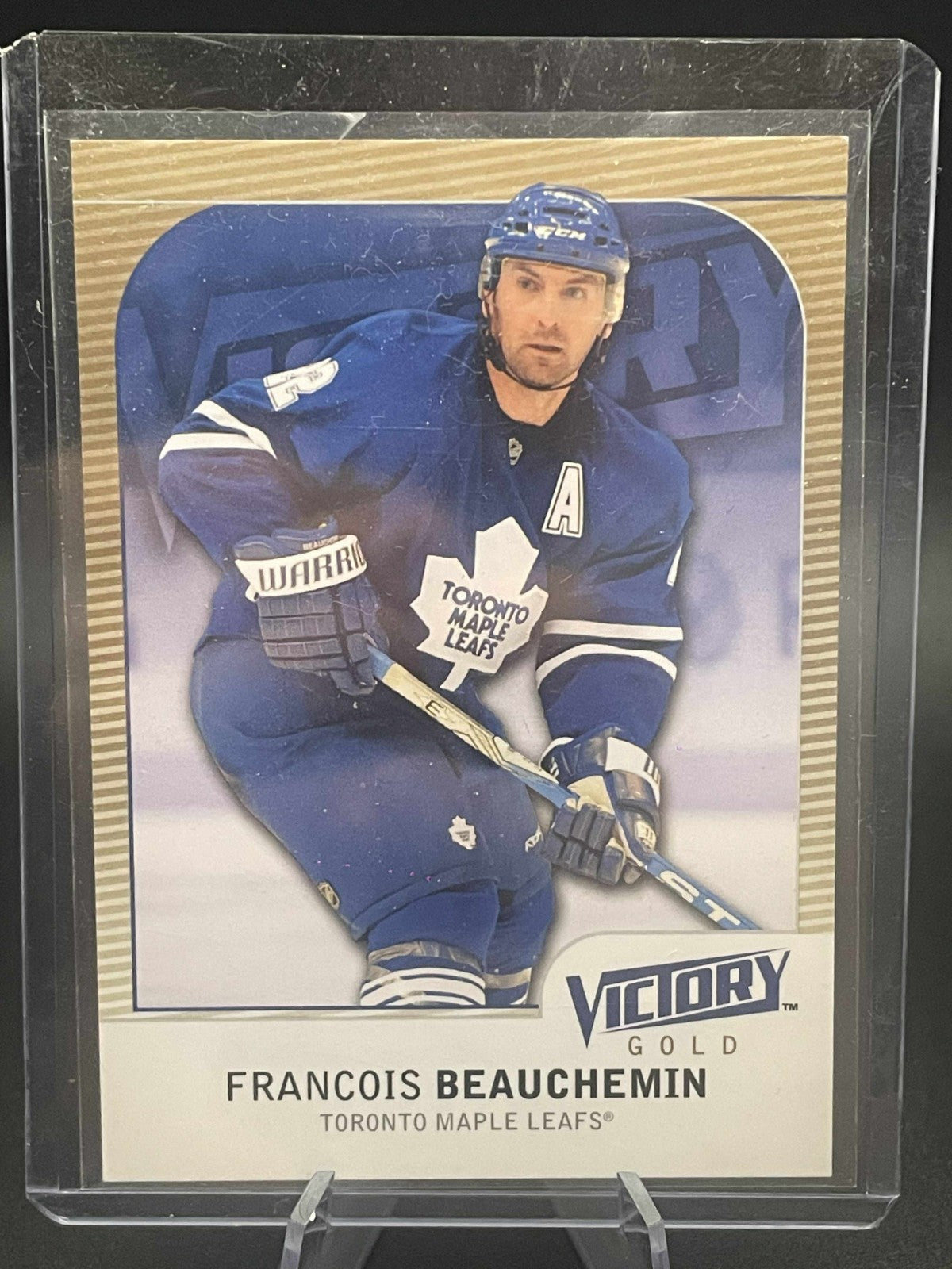 2009-10 Upper Deck Victory Update Gold Francois Beauchemin REF I