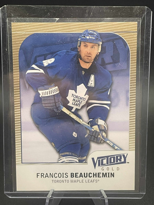 2009-10 Upper Deck Victory Update Gold Francois Beauchemin REF I