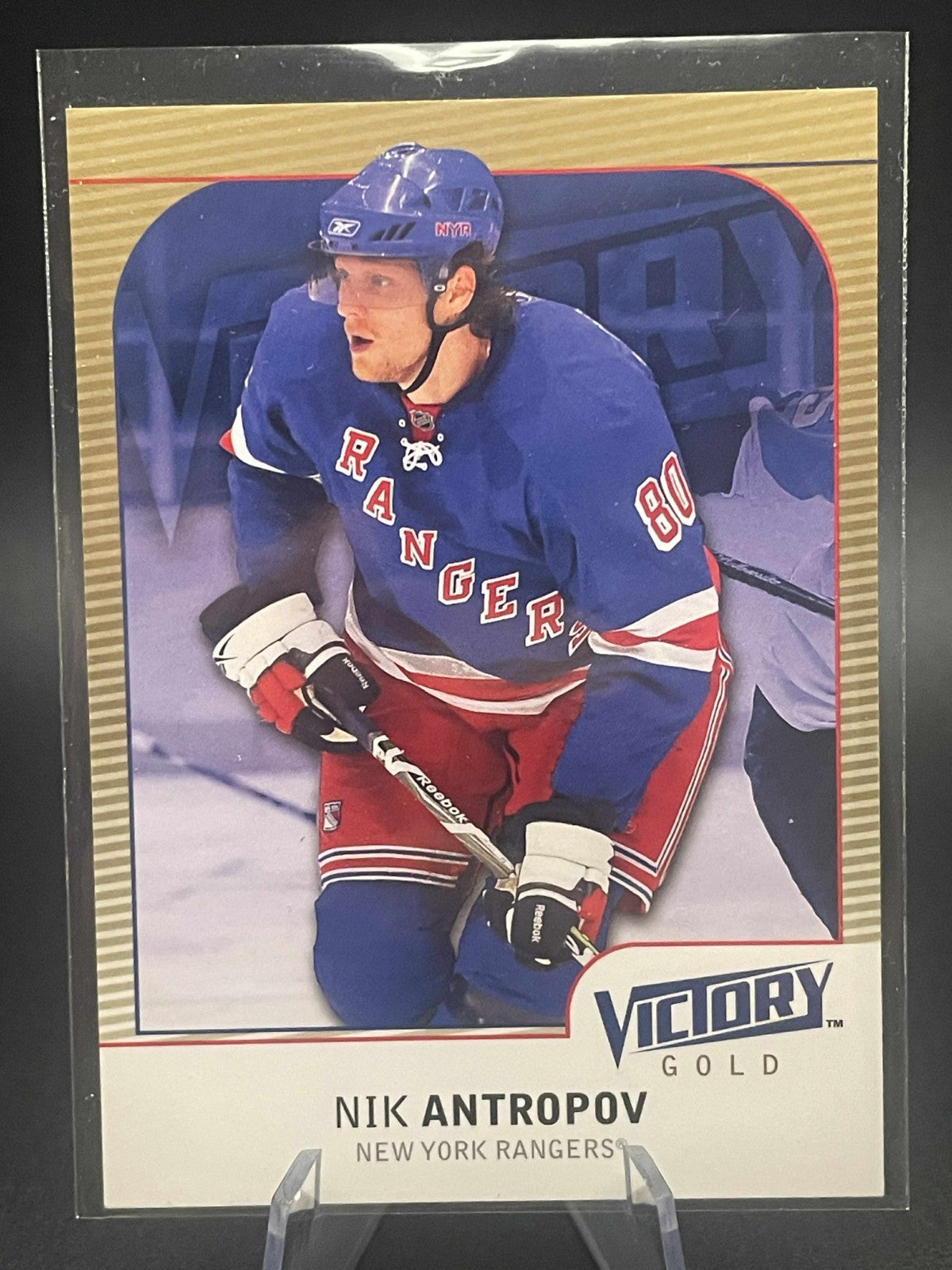 2009-10 Upper Deck Victory Gold Nik Antropov REF I