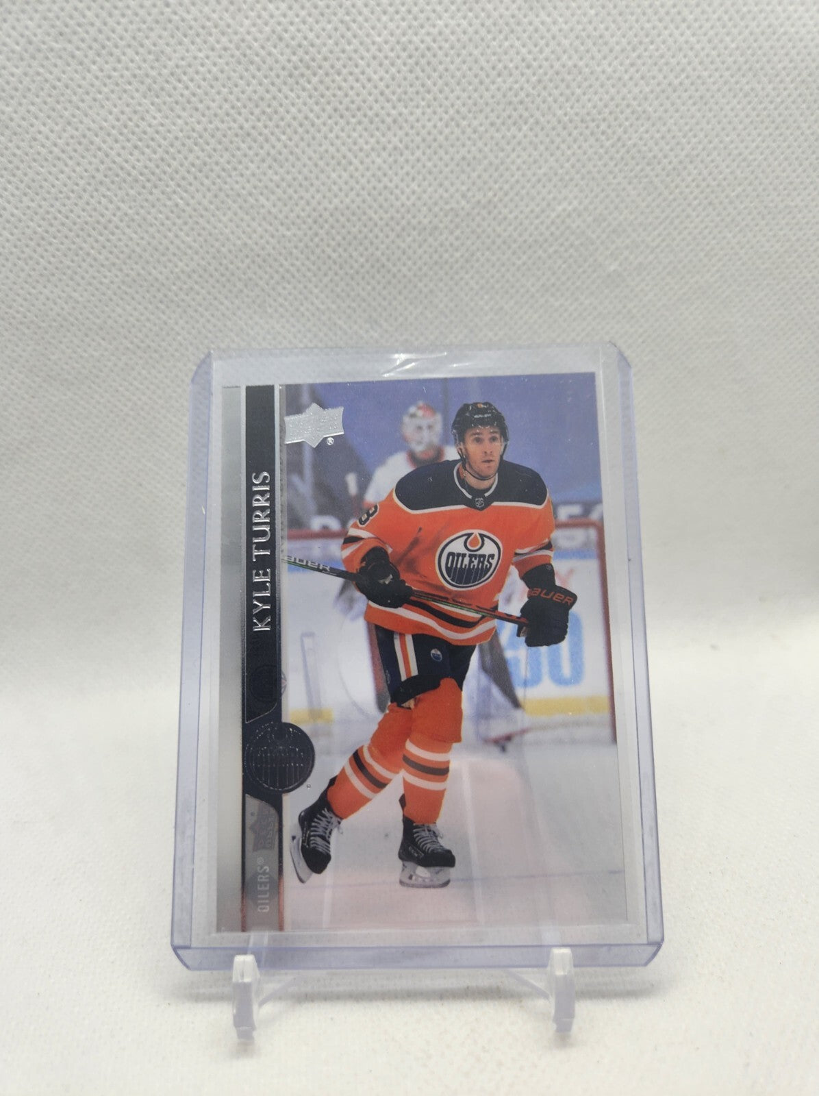 2020-21 UD Extended Series Clear Cut #555 Kyle Turris - Edmonton Oilers