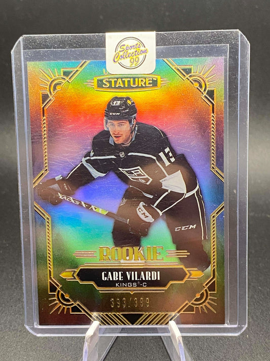 2020-21 Upper Deck Stature Rookie Gabe Vilardi Rookie /399 #187 Los Angeles