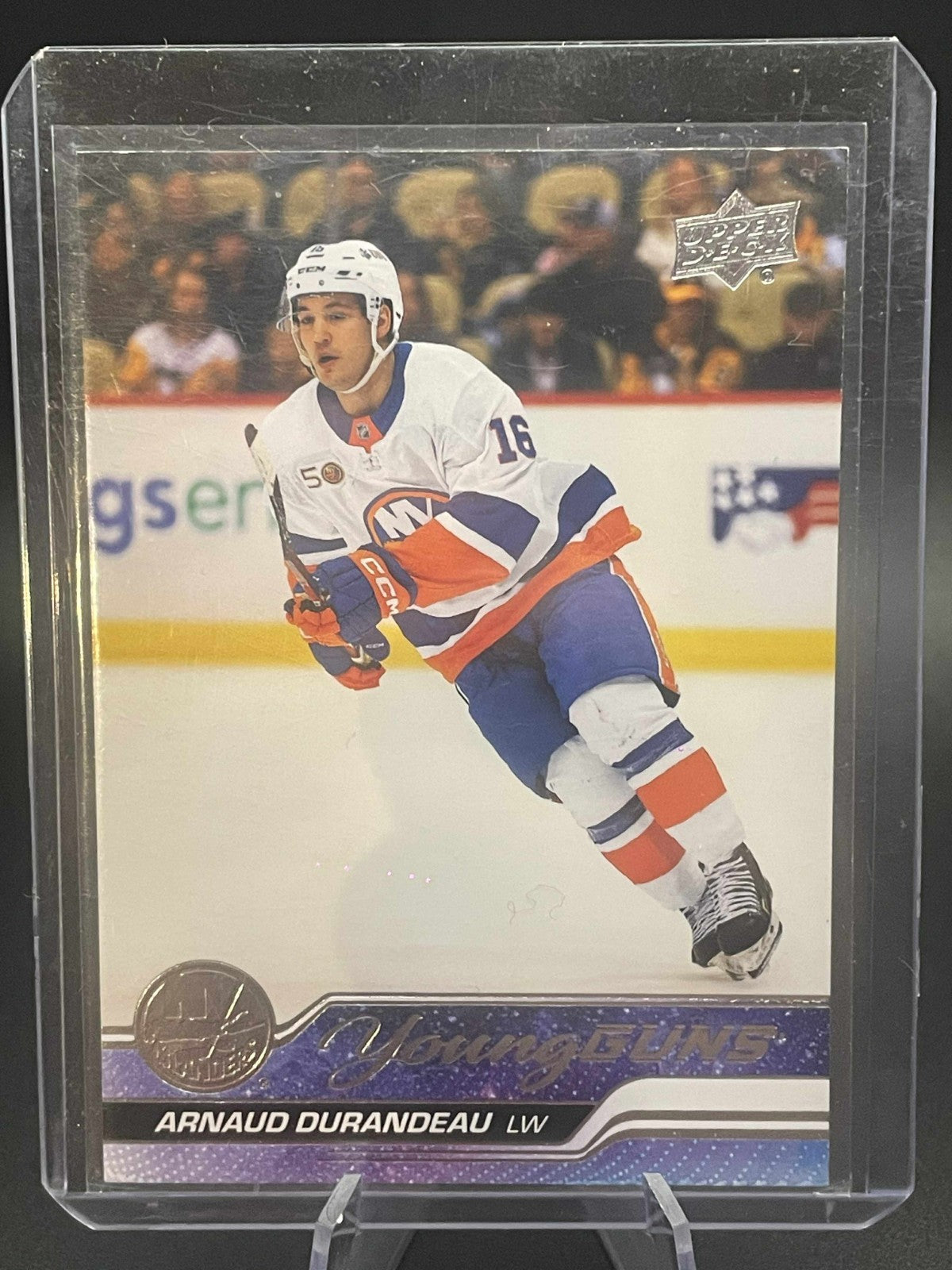 2023-24 UD SERIES 1 ARNAUD DURANDEAU YOUNG GUNS RC #217