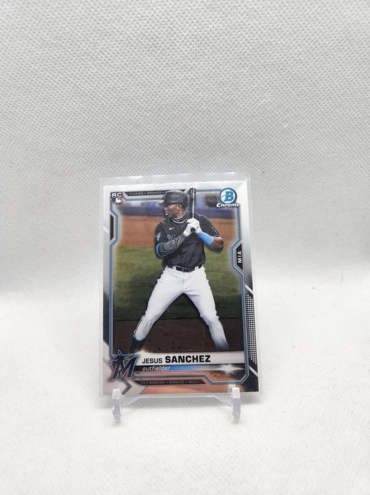 🔥⚾️2021 Bowman Chrome Jesus Sanchez RC⚾️🔥 ROOKIE