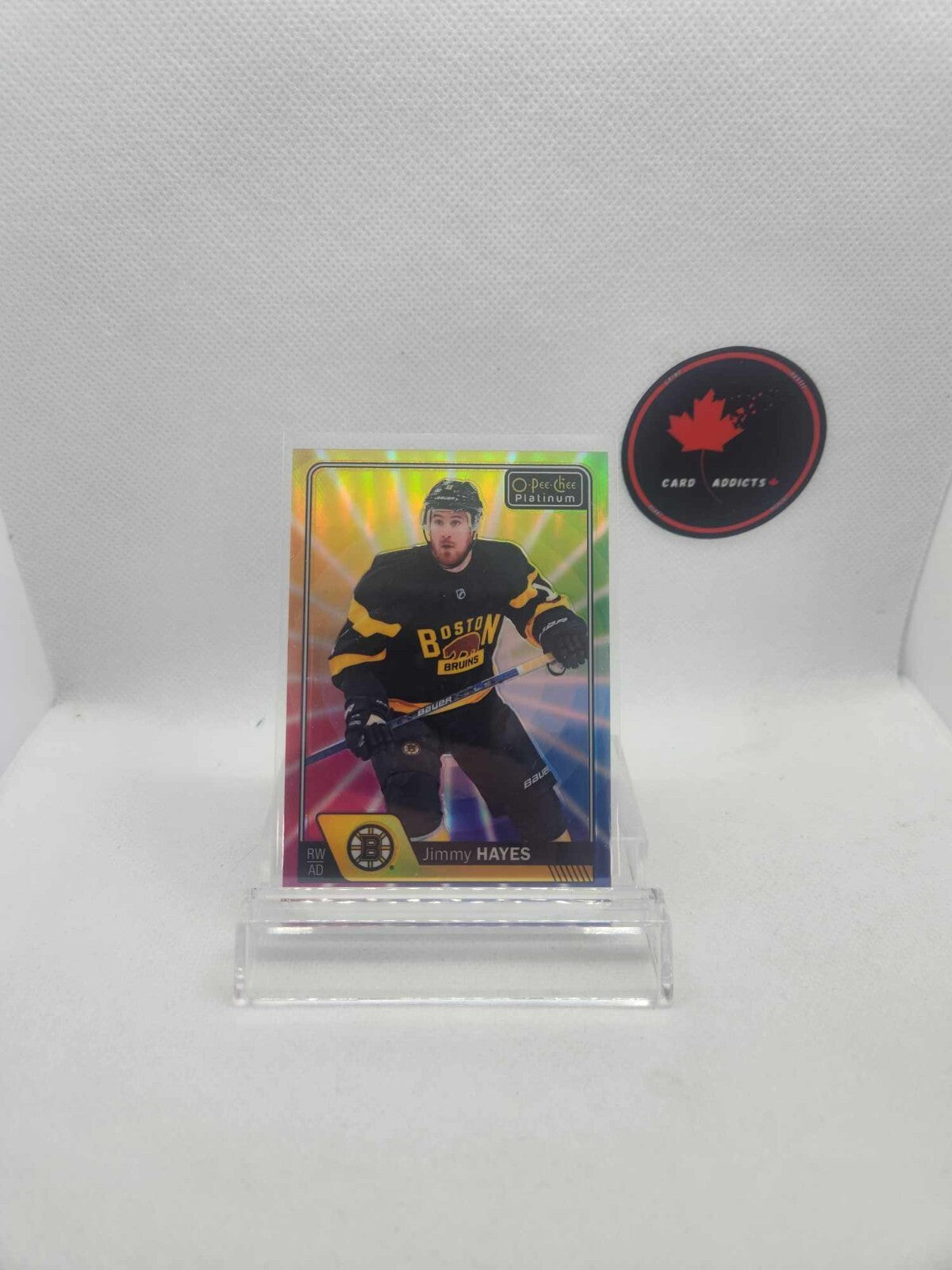 2016-17 OPC Platinum E-Pack Exclusive COLOR WHEEL Jimmy Hayes #54