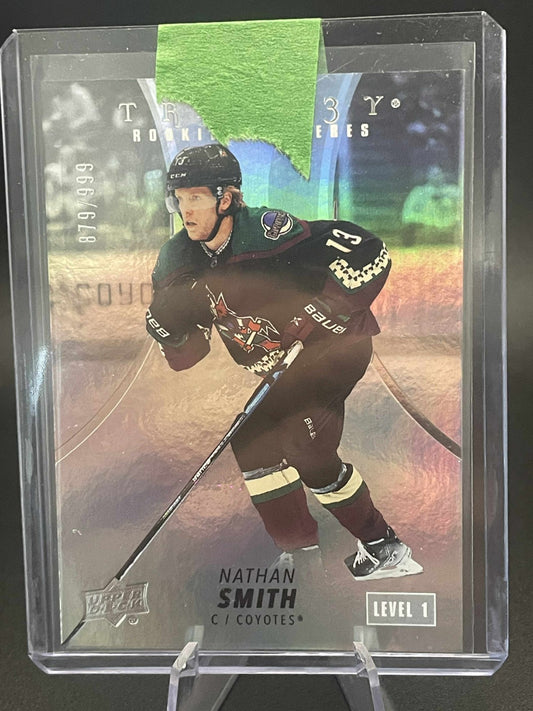 2022-23 Upper Deck Trilogy Rookie Premieres Level 1 #101 Nathan Smith /999
